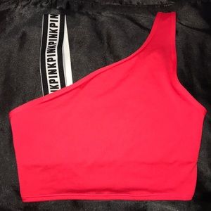 SOLD! VS Pink Strap Crop